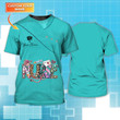 Nursing Uniform Medical Scrubs Clothing Custom Nurse Tshirt 711 (Non workwear)