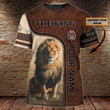THE KING - Personalized Name 3D Tshirt 01 - TT99