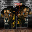 Lion King - Personalized Name 3D Polo Shirt - TT99