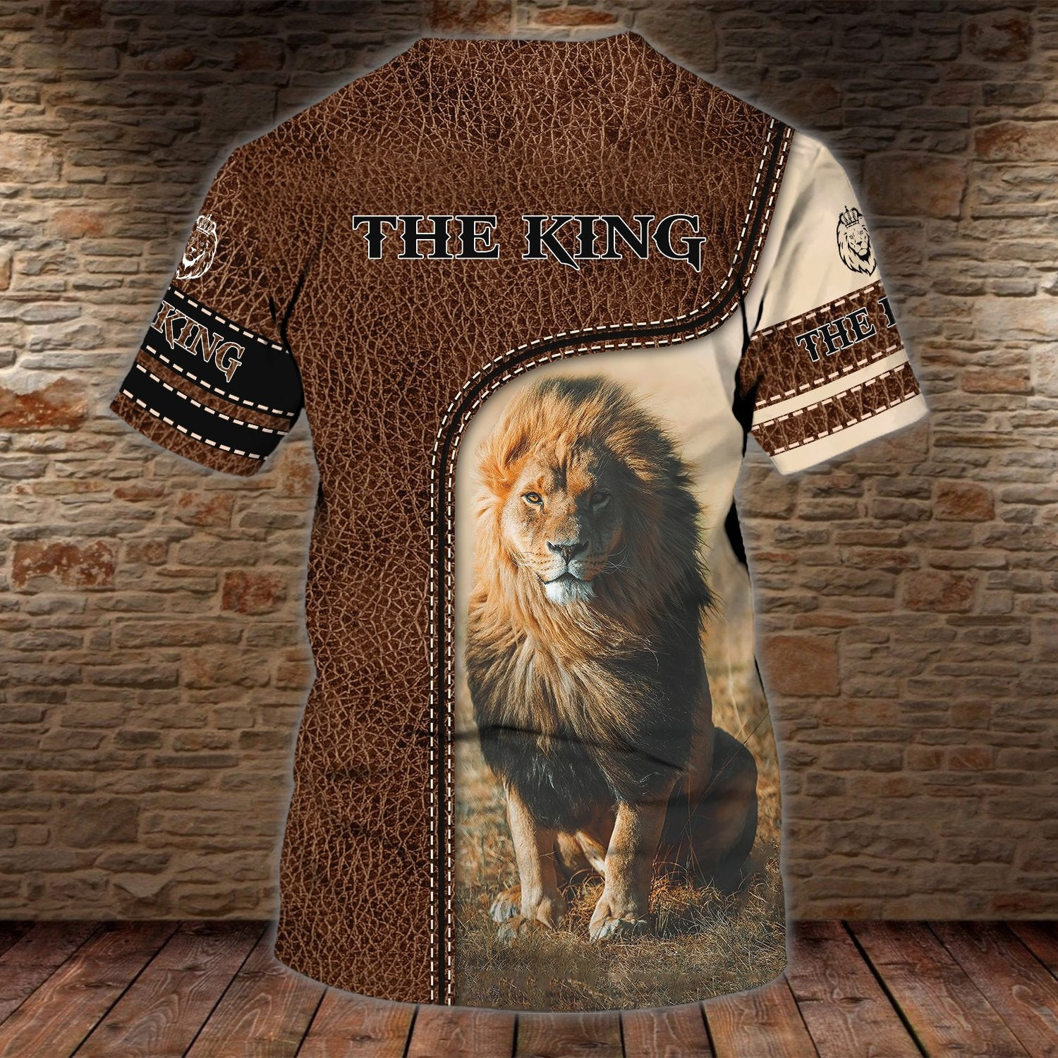 THE KING - Personalized Name 3D Tshirt 01 - TT99