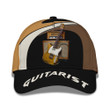 Guitar Cap 3D Full Printed Guitar Baseball Cap, 3D Classic Cap For Guitar Men, Gift To Guitarist