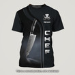 CHEF - Personalized Name 3D Tshirt [Non Workwear]