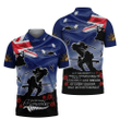 Anzac Day 25 April, Lest We Forget, Anzac Memorial 3D Polo Shirt 381, Nsd99