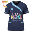 Nurse Earing Strong Essential Tee Shirt Custom Nurse Uniform