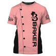 Pastel Pink Bakery Uniform Personalized T-Shirt Baker [Non-Workwear]