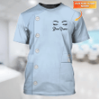 Eyelash Technician Personalized 3D Tshirt Tad (Non Workwear)