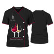 Wine Lover Clothing Red & White Custom Tee Shirt Wine Lovers Shirt