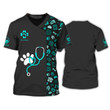 Pet Care T-shirt Pet Care Pattern Tee Shirt Custom Pet Care Uniform