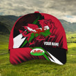 Wales Custom Name 3D Classic Cap