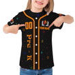 Dinosaur And Unicorn Personalized Baseball Pre-K 3d Kid Shirt