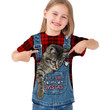 Just A Girl Who Loves Cats 3D Kid T-Shirt
