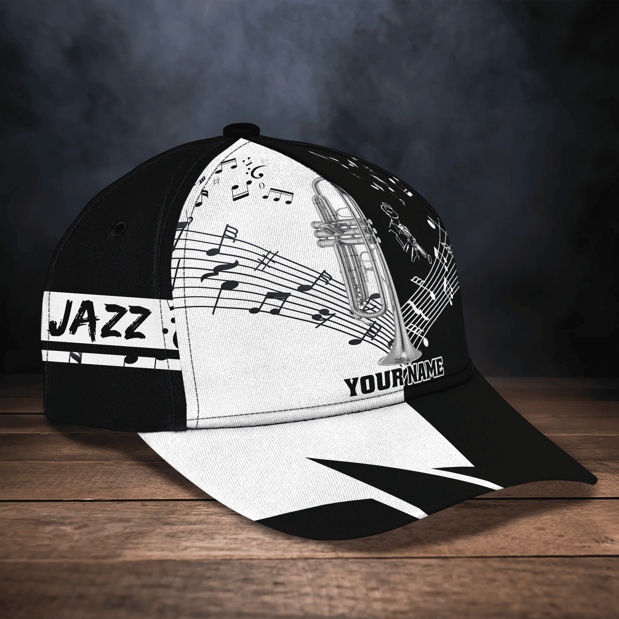TRUMPET - Personalized Name Cap 02- Nvc97