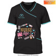 Nurse Life Uniform Medical Scrubs Clothing Custom Nursing Tshirt (Non-workwear)