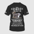 Chef Personalized Tee Shirt Chef Apparel Chef Wear Cook Shirts Chef Uniform Black & White