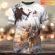 Deer Hunting Personalized 3D Tshirt