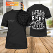 I'm A Tattooed Chef 3d Shirts Chef Gifts Custom Name Chefs Shirt (Non Workwear)