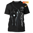 Black Horse Tee Shirt Horse Lover Custom 3D Tshirt