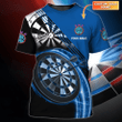 BRG WLR Darts - Personalized Name 3D Tshirt - Tad