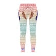 Leather Pattern Native 3D Leggings Active