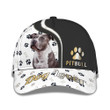 Love Pitbull Dog Cap Dog Lover Classic Cap