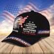 Personalized U.S. Veterans Embroidered Cap - I Served I Sacrificed I Regret Nothing
