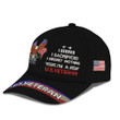 Personalized U.S. Veterans Embroidered Cap - I Served I Sacrificed I Regret Nothing V1