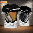 Accordion - Personalized Name 3D Tshirt
