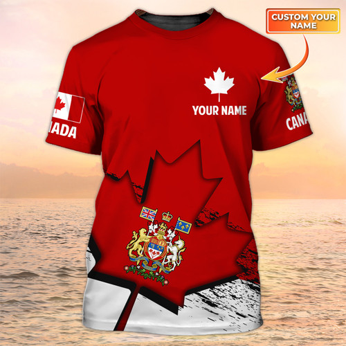 Canada Tshirt, Proud To Be Canadian, Custom T Shirts Canada