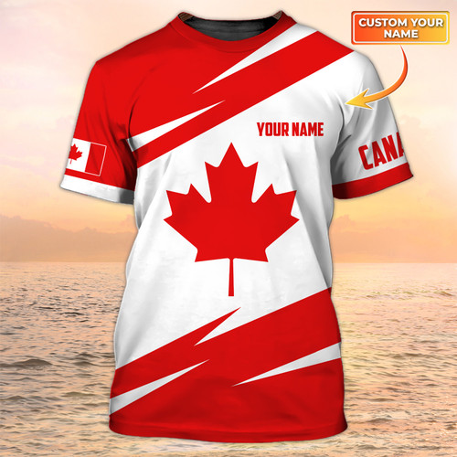 Canada Tshirt, I Love Canada Tshirt, Custom T Shirts Canada