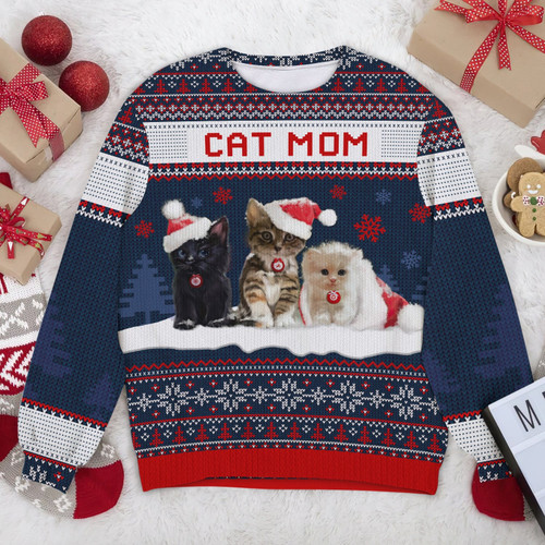 Cats Mom 3D Shirts Design, Sweater