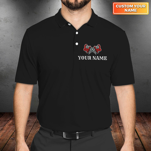 Addicted To Ink - Personalized Name 3D Polo Shirt