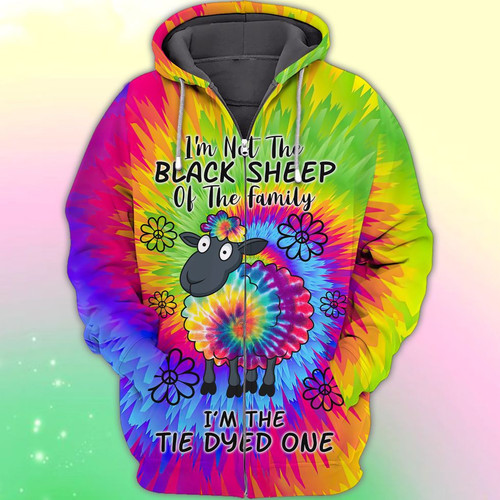 I'm The Tie Dyed One 3D Shirt Gift For Hippies Hoodie T Shirt