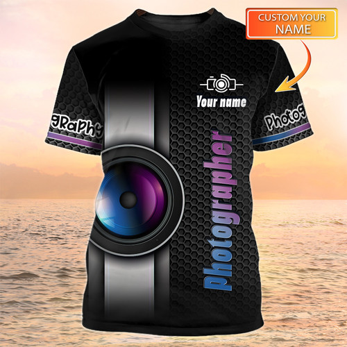 Photographer Shirts Camera Shirts Photography Custom Tshirt