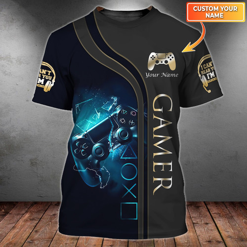 Gamer Life Pesonalized Tee Shirt Gaming Lover T-Shirt, Zipper Hoodie 02