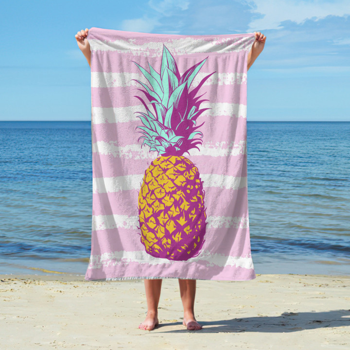 Pineapple Hot, Pineapple Beach Towel, Best Beach Towels