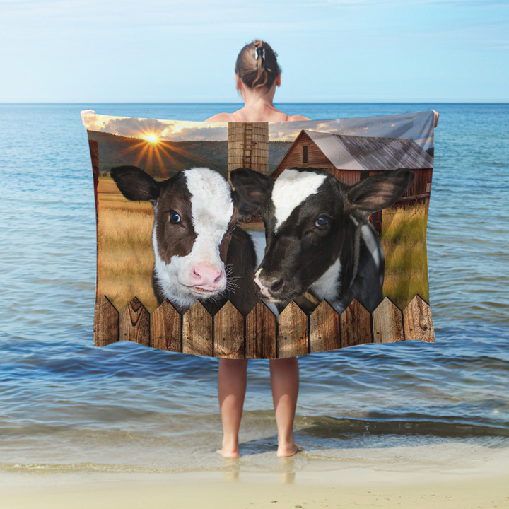 Love Cows Beach Towels, Cows Beach Towel Oversized, Best Beach Towels