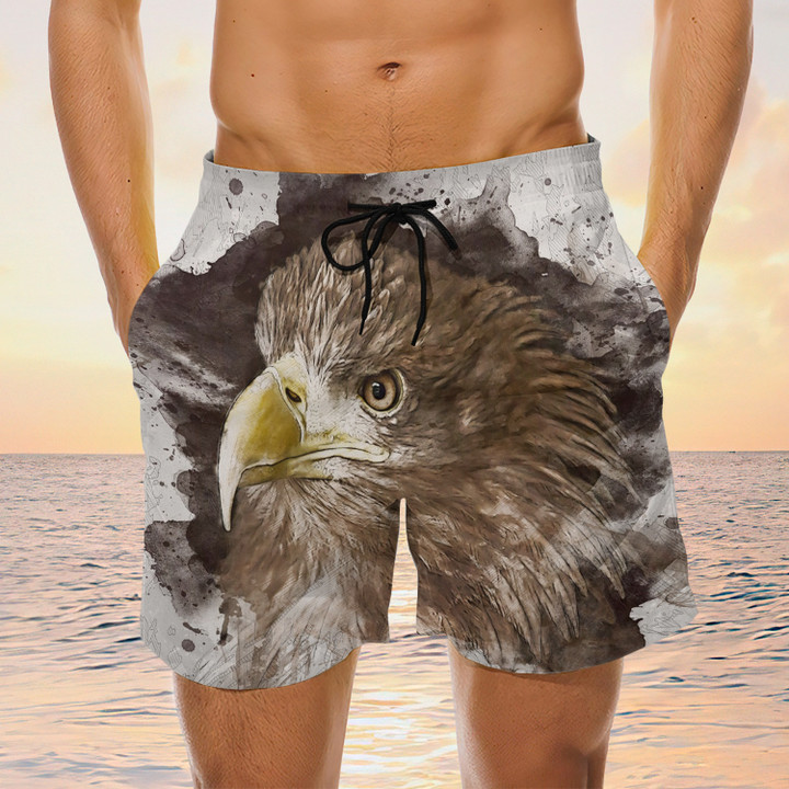 American Eagle Jean Shorts, Eagle Mens Boardshorts, Gifts For Men Eagle Swim Shorts