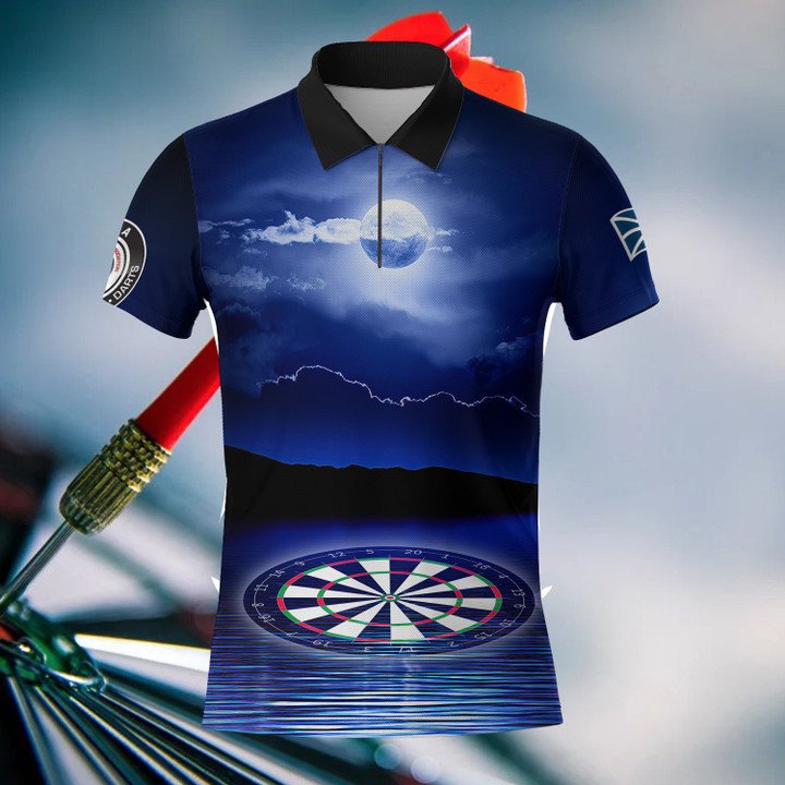 Cole 3D Zipper Polo Shirt