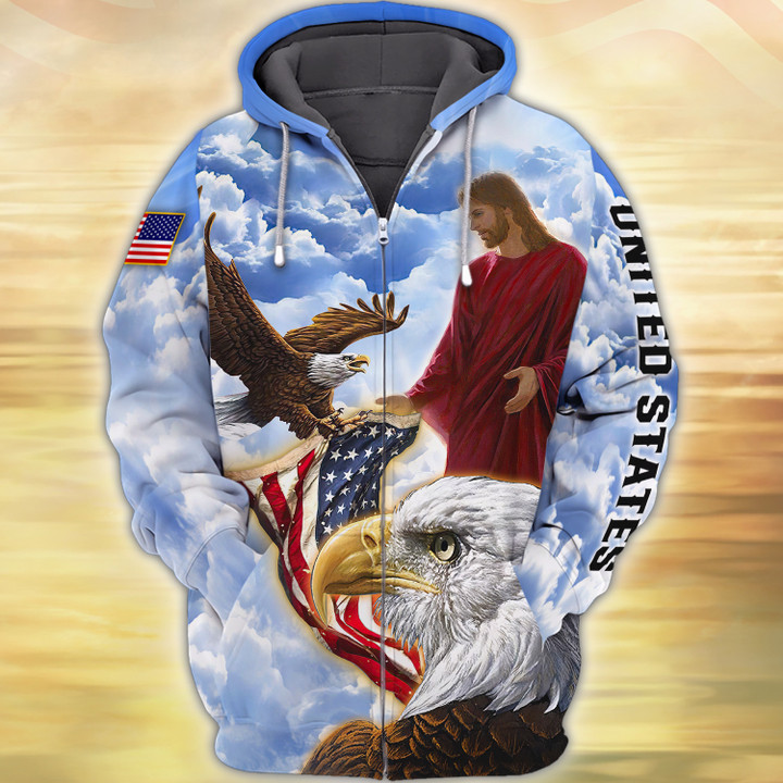 Eagle America 3d Full Print Shirts 39