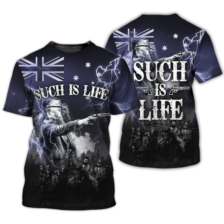 Ned Kelly Such Is Life 3D T Shirt 199, TD96
