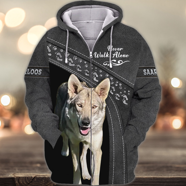 Wolf Breed Love Never Walk Alone 3D Full Print Shirts 1292