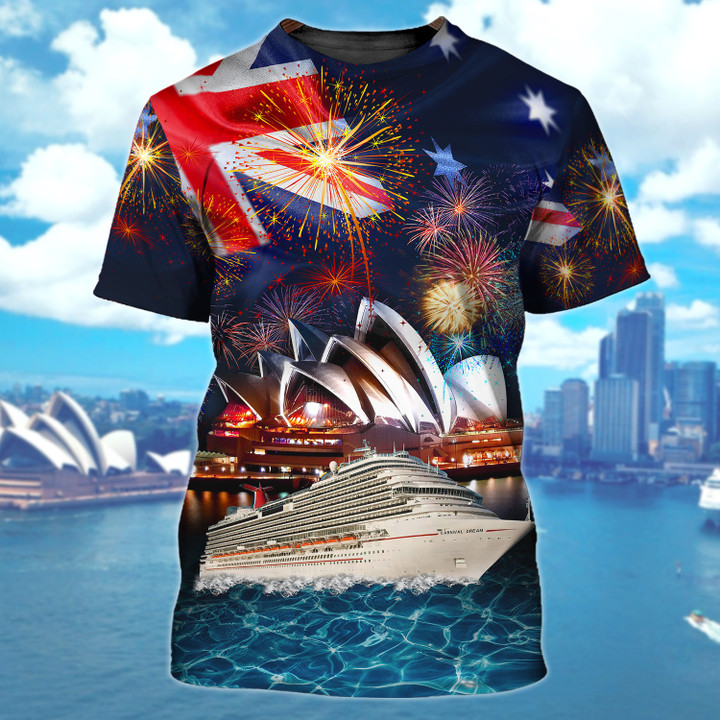 Happy Australia Day 3D Full Print Shirts Tad 73