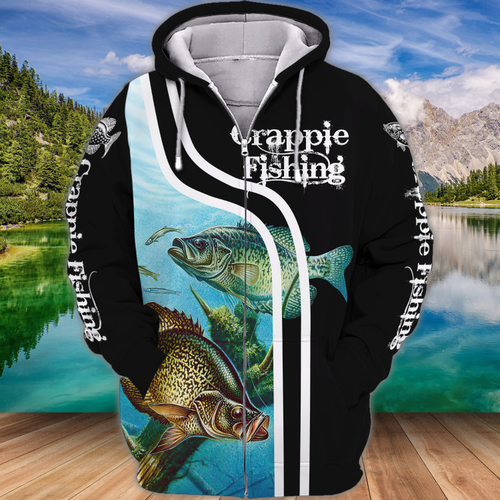 Crappie Fishing 3d Full Print Shirts 125 Tad