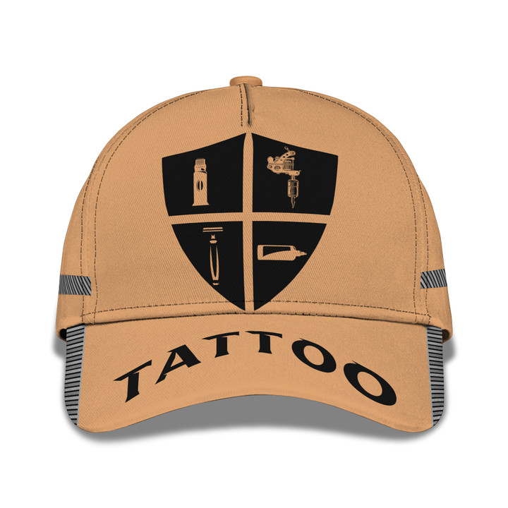 Tattoo Artist Shop Personalized Name Ball Cap