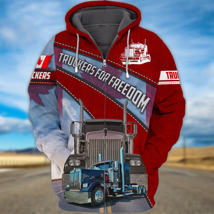 Trucker Canada 3d Full Print