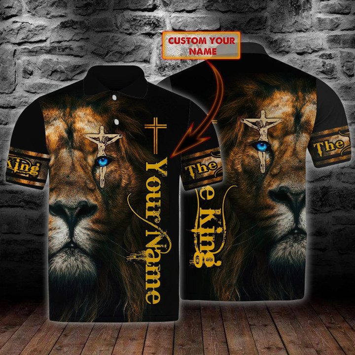 Lion King - Personalized Name 3D Polo Shirt - TT99
