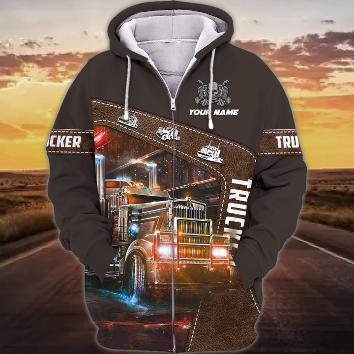 Truck Driver Shirts Truck 3D Full Print Shirt