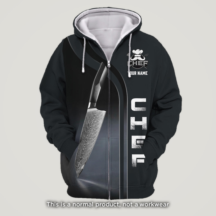 CHEF - Personalized Name 3D Shirt, Hoodie,... [Non Workwear]
