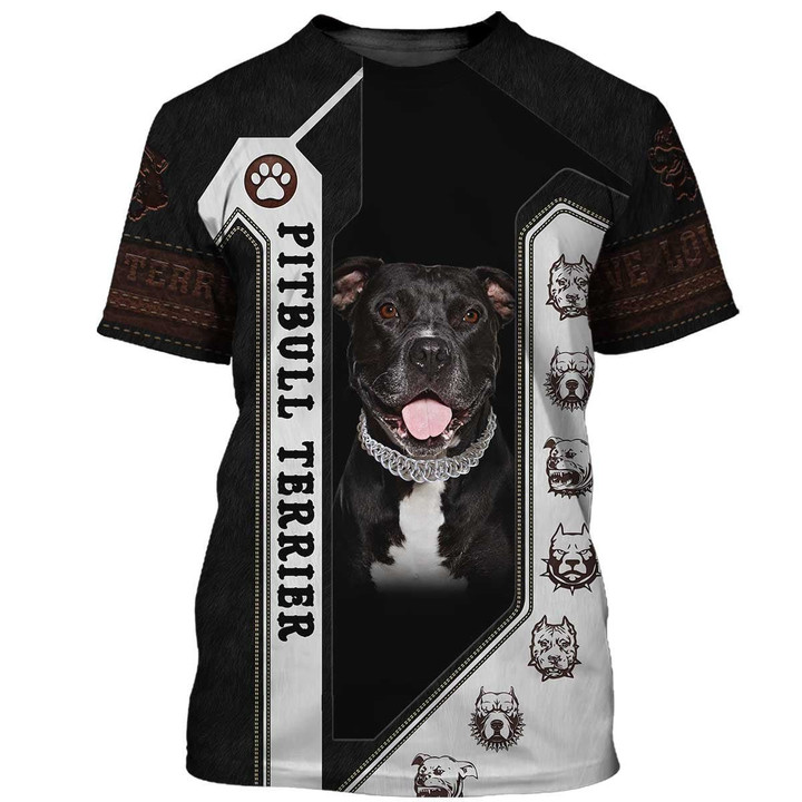 Pitbull T-Shirt, Dog T-Shirt For Humans