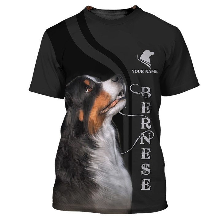Bernese Mountain Dog T-Shirt, Dog T-Shirt For Bernese Mountain Lovers